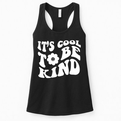 It's Cool To Be Kind Retro Quote Womens Tank Top