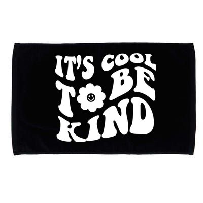 It's Cool To Be Kind Retro Quote Microfiber Hand Towel