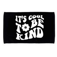 It's Cool To Be Kind Retro Quote Microfiber Hand Towel