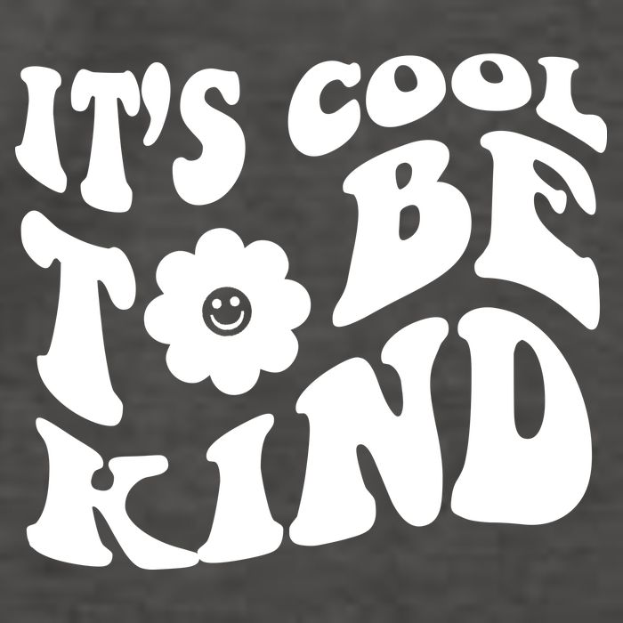 It's Cool To Be Kind Retro Quote Vector Backpack