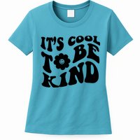 It's Cool To Be Kind Retro Quote Womens T-Shirt