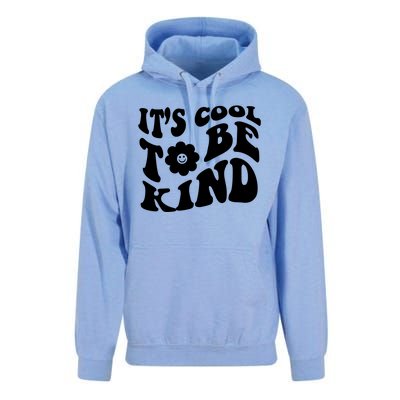 It's Cool To Be Kind Retro Quote Unisex Surf Hoodie