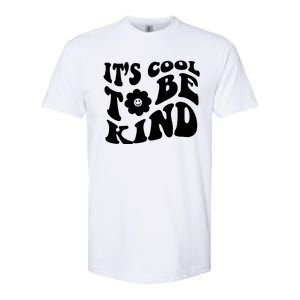 It's Cool To Be Kind Retro Quote Softstyle CVC T-Shirt