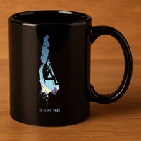 Id Climb Tha, Mountain Climber Gift Rock Climbing 11oz C Handle Ceramic Mug