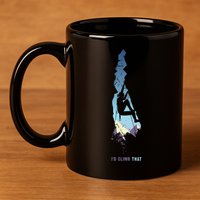 Id Climb Tha, Mountain Climber Gift Rock Climbing 11oz C Handle Ceramic Mug