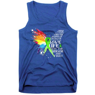 I Choose To Love Life And Fight Cute Gift Tank Top