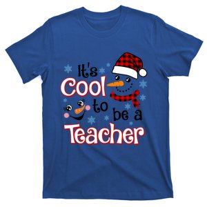 ItS Cool To Be A Teacher Winter Season Snow Christmas Meaningful Gift T-Shirt