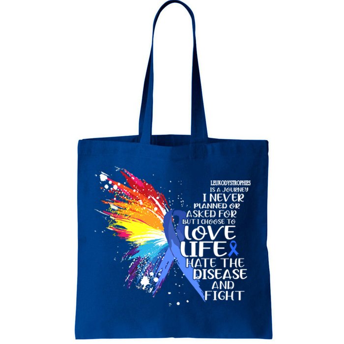 I Choose To Love Life And Fight Funny Gift Tote Bag