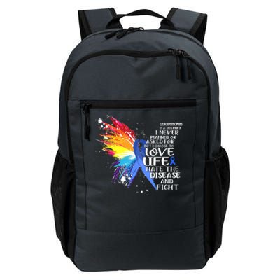 I Choose To Love Life And Fight Funny Gift Daily Commute Backpack