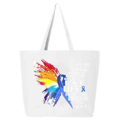 I Choose To Love Life And Fight Funny Gift 25L Jumbo Tote