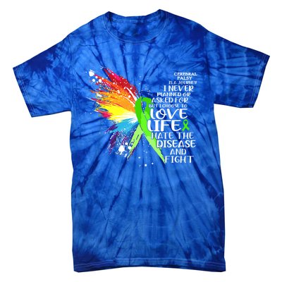 I Choose To Love Life And Fight Gift Tie-Dye T-Shirt