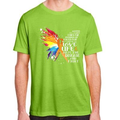 I Choose To Love Life And Fight Gift Adult ChromaSoft Performance T-Shirt