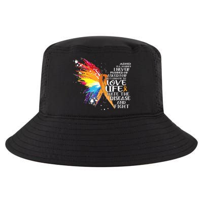 I Choose To Love Life And Fight Gift Cool Comfort Performance Bucket Hat