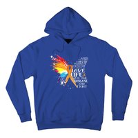 I Choose To Love Life And Fight Gift Hoodie