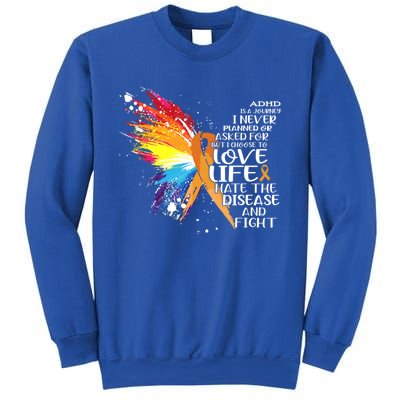 I Choose To Love Life And Fight Gift Sweatshirt