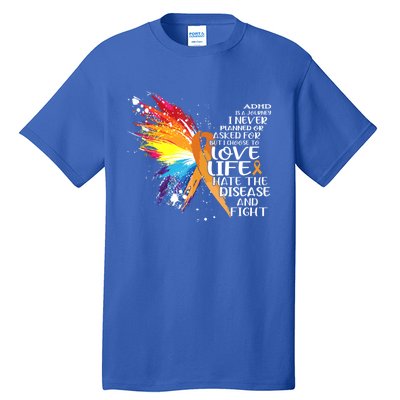 I Choose To Love Life And Fight Gift Tall T-Shirt