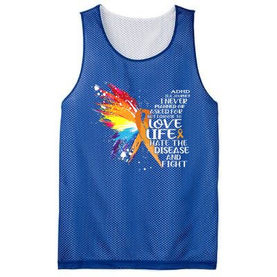 I Choose To Love Life And Fight Gift Mesh Reversible Basketball Jersey Tank