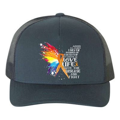 I Choose To Love Life And Fight Gift Yupoong Adult 5-Panel Trucker Hat