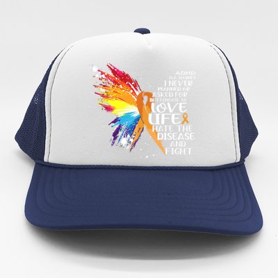 I Choose To Love Life And Fight Gift Trucker Hat