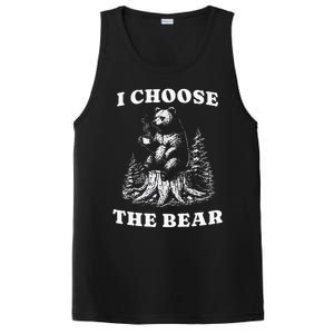 I Choose The Bear Safer In The Woods With A Bear Than A Man PosiCharge Competitor Tank