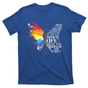 I Choose To Love Life And Fight Meaningful Gift T-Shirt