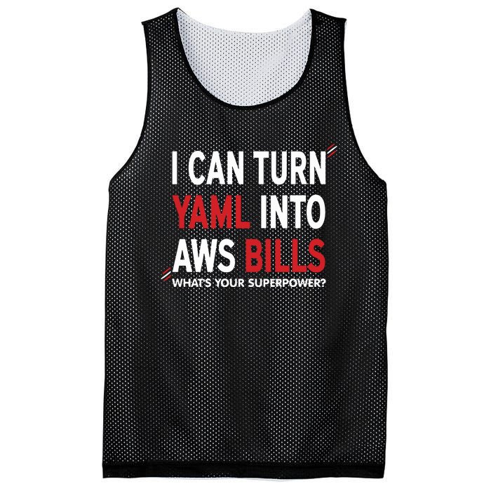 I Can Turn Yaml Into Aws Bill.S Mesh Reversible Basketball Jersey Tank