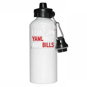 I Can Turn Yaml Into Aws Bill.S Aluminum Water Bottle