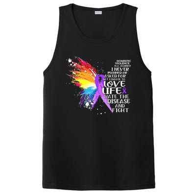 I Choose To Love Life And Fight Funny Gift PosiCharge Competitor Tank