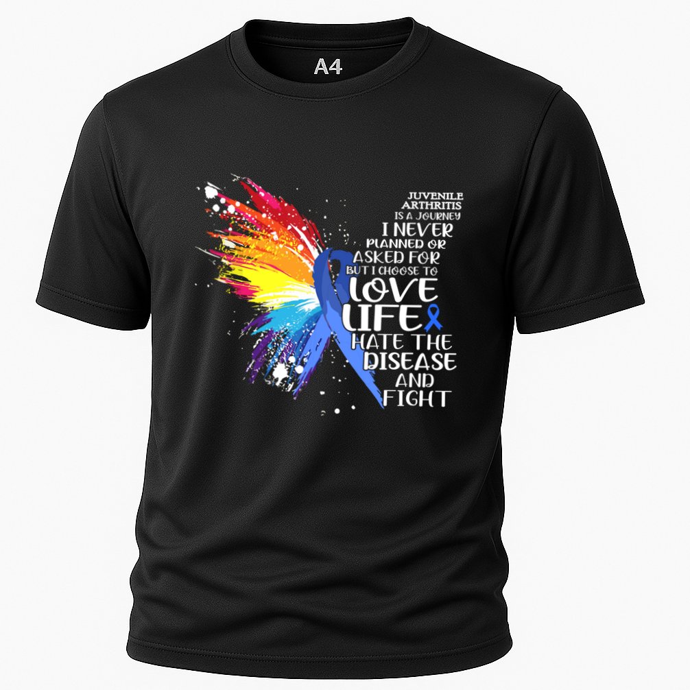 I Choose To Love Life And Fight Gift Cooling Performance Crew T-Shirt