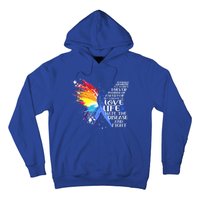 I Choose To Love Life And Fight Gift Hoodie