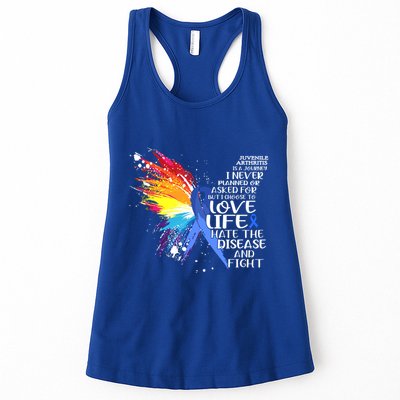 I Choose To Love Life And Fight Gift Womens Tank Top