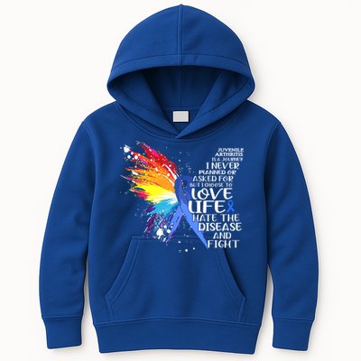 I Choose To Love Life And Fight Gift Kids Hoodie