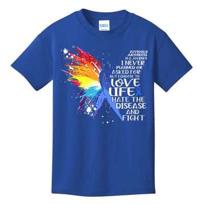 I Choose To Love Life And Fight Gift Kids T-Shirt