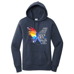 I Choose To Love Life And Fight Gift Women's Pullover Hoodie