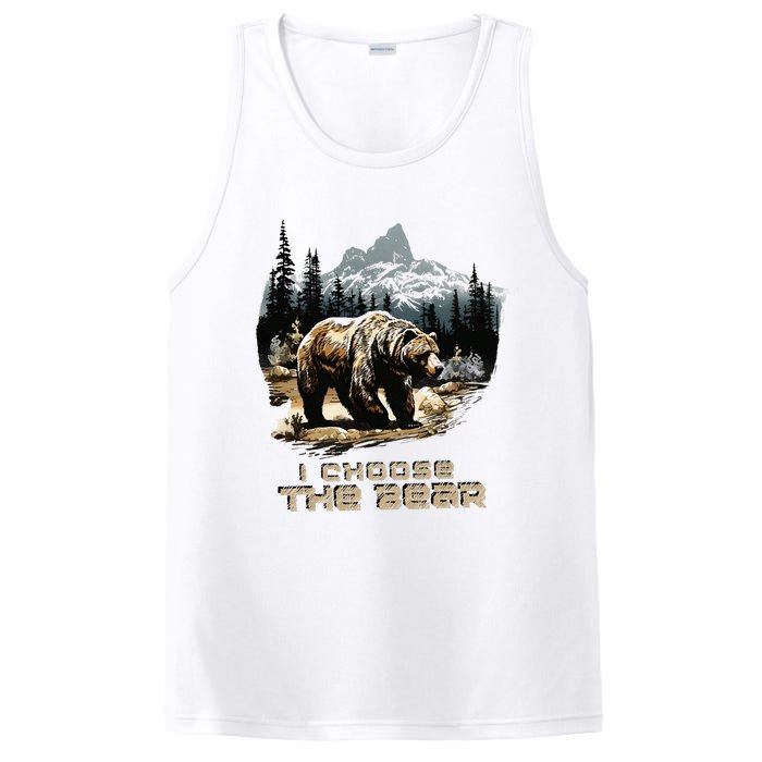 I Choose The Bear PosiCharge Competitor Tank