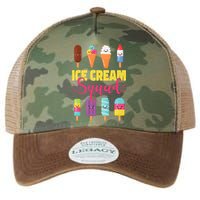 Ice Cream Team Cone Popsicle Ice Cream Squad Legacy Tie Dye Trucker Hat