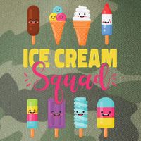 Ice Cream Team Cone Popsicle Ice Cream Squad Legacy Tie Dye Trucker Hat