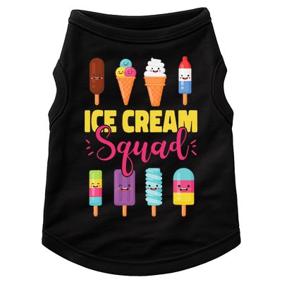 Ice Cream Team Cone Popsicle Ice Cream Squad Doggie Tank
