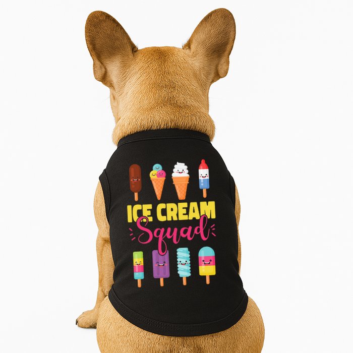 Ice Cream Team Cone Popsicle Ice Cream Squad Doggie Tank
