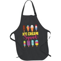 Ice Cream Team Cone Popsicle Ice Cream Squad Apron