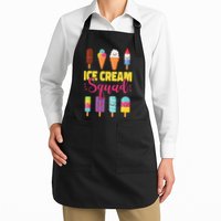 Ice Cream Team Cone Popsicle Ice Cream Squad Apron