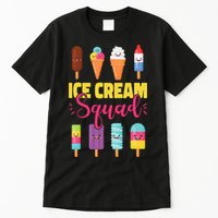Ice Cream Team Cone Popsicle Ice Cream Squad Tall T-Shirt