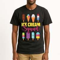 Ice Cream Team Cone Popsicle Ice Cream Squad Tall T-Shirt