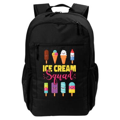 Ice Cream Team Cone Popsicle Ice Cream Squad Backpack