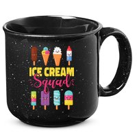 Ice Cream Team Cone Popsicle Ice Cream Squad 15oz Campfire Ceramic Mug
