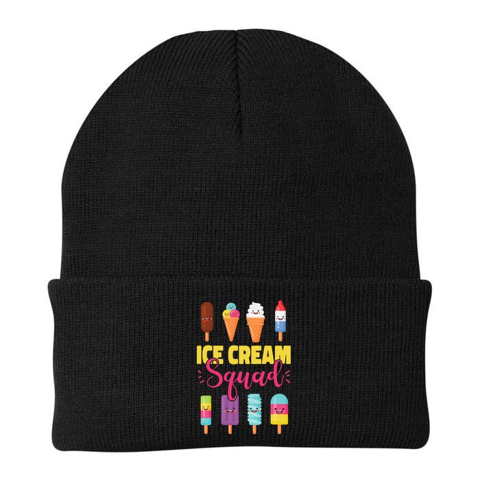 Ice Cream Team Cone Popsicle Ice Cream Squad Beanie