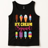 Ice Cream Team Cone Popsicle Ice Cream Squad Tank Top