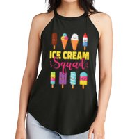 Ice Cream Team Cone Popsicle Ice Cream Squad Women's Perfect Tri Rocker Tank