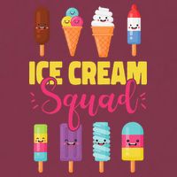 Ice Cream Team Cone Popsicle Ice Cream Squad 16oz Travel Tumbler