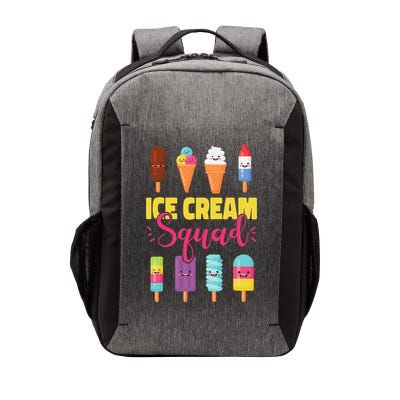 Ice Cream Team Cone Popsicle Ice Cream Squad Vector Backpack